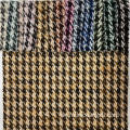 Tweed Stoff Houndstooth Wollstoff für Anzugmantel